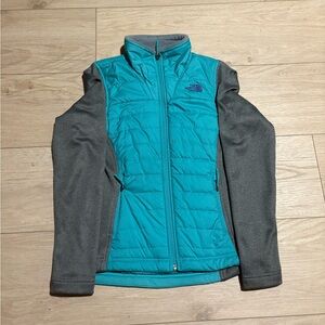 The North Face Women’s Teal Quilted Jacket Size Small
